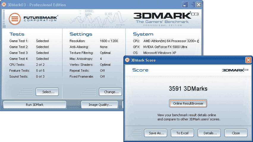   MSI    3Dmark2003